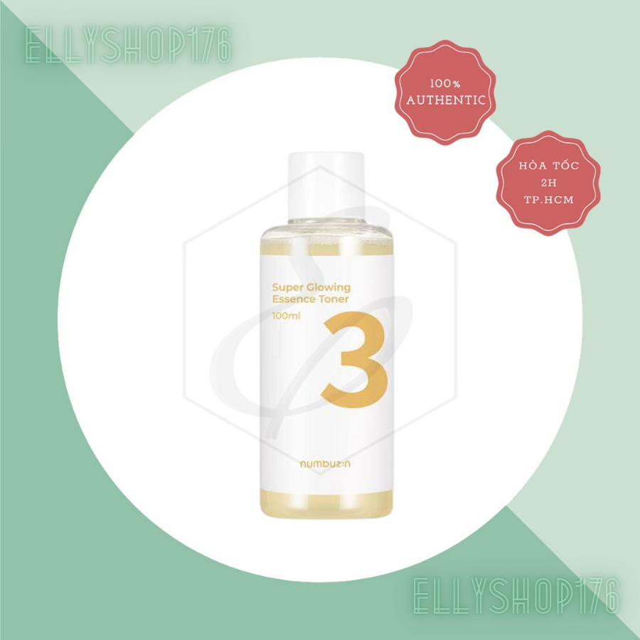 Toner Numbuzin No. 3 Super Glowing Essence Toner -100ml